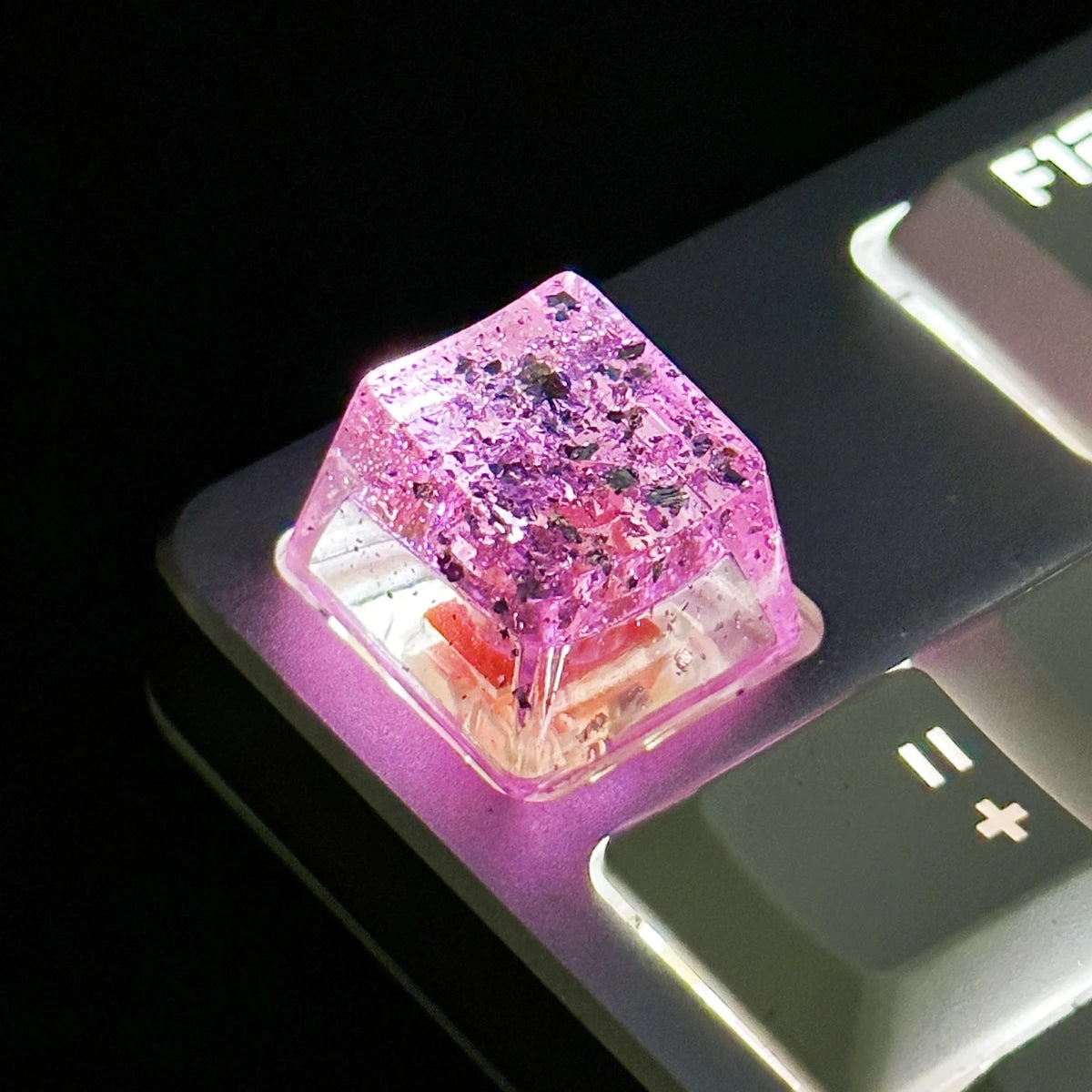 Amethyst Quartz Keycaps more colors