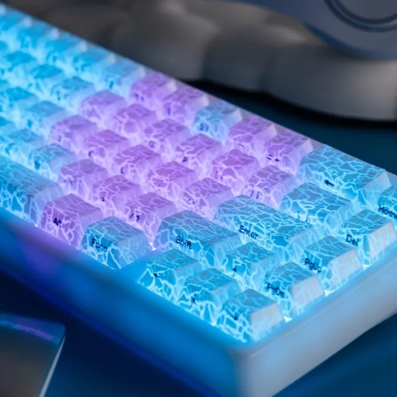 Ice Crack Keycaps