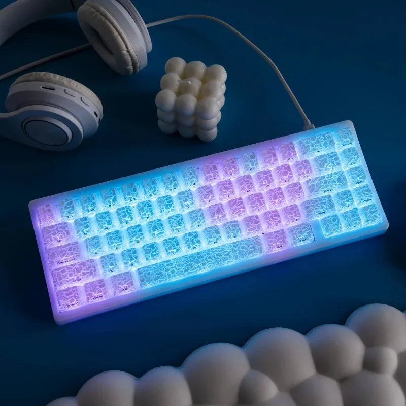 Ice Crack Keycaps